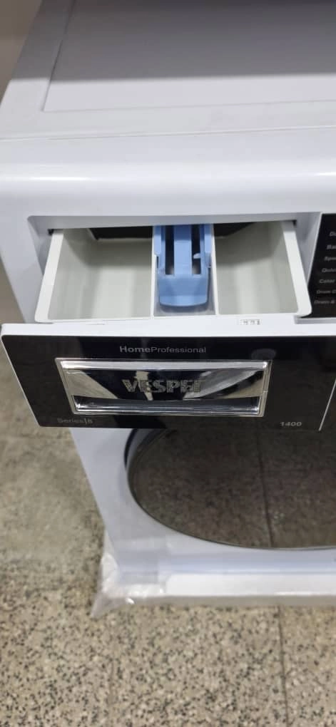 Vesper 8kg fully automatic washing machine, model ves1400