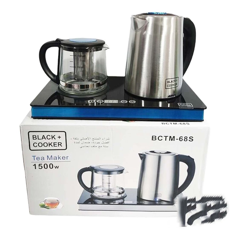 Black & Cooker Tea Maker Model BCTM-68S